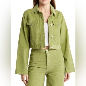 Roxy x Chloe Kim Cropped Corduroy Jacket